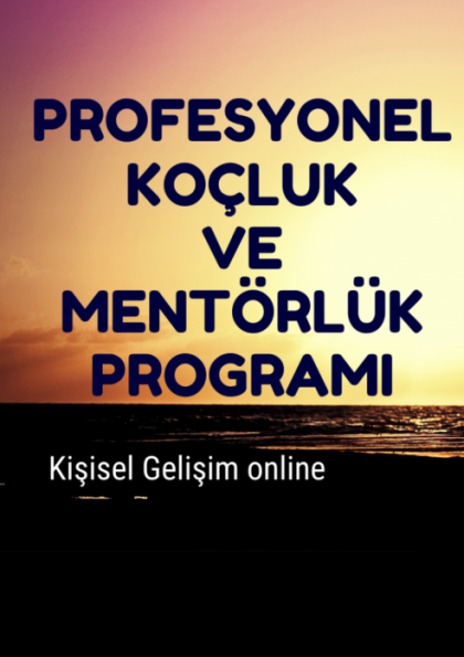 Profesyonel Koçluk ve Mentörlük Programı Etkinlik Afişi