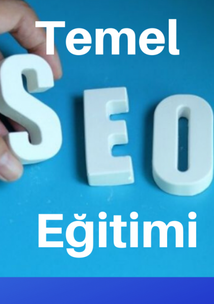 Temel SEO Eğitimi Etkinlik Afişi