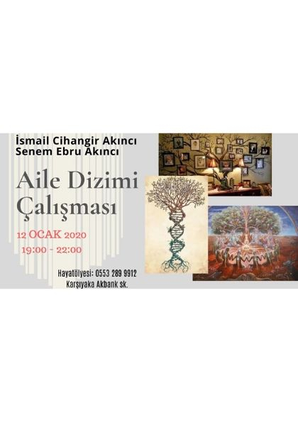 AİLE DİZİMİ ÇALIŞMASI Etkinlik Afişi