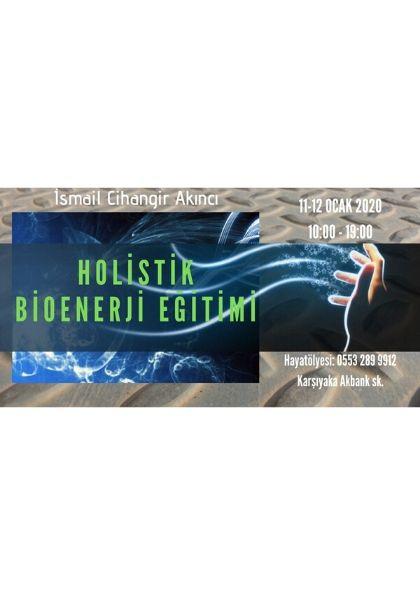Holistik Bioenerji Eğitimi Etkinlik Afişi