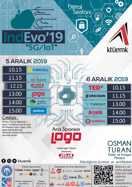 IndEvo'19 Etkinlik Afişi