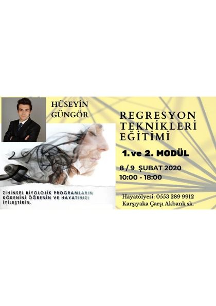 Hüseyin Güngör ile Regresyon Teknikleri Eğitimi Etkinlik Afişi