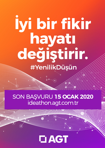 AGT Ideathon 2020 Etkinlik Afişi