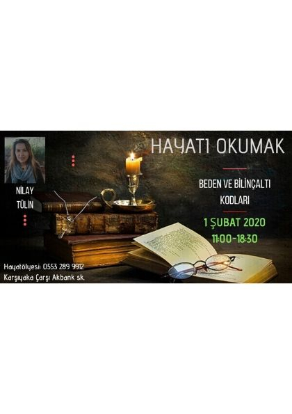 Hayatı Okumak - Beden ve Bilinçaltı Kodları Etkinlik Afişi