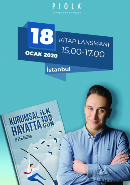 Kurumsal Hayatta İlk 100 Gün Kitabı Lansmanı Etkinlik Afişi