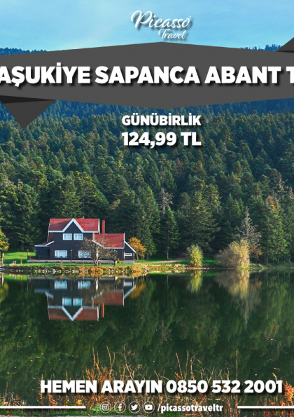 Maşukiye Sapanca Abant Turu Etkinlik Afişi