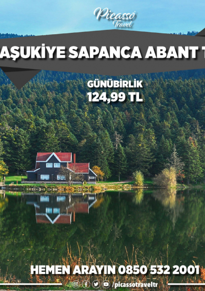 Maşukiye Sapanca Abant Turu Etkinlik Afişi