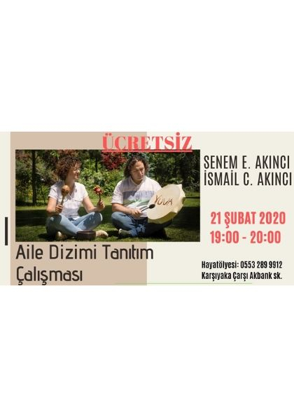 ÜCRETSİZ Aile Dizimi Çalışması Tanıtım Semineri Etkinlik Afişi