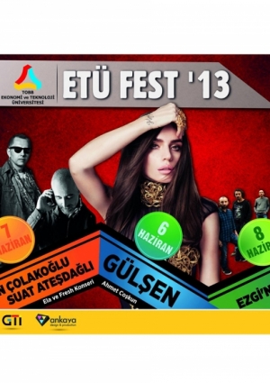 ETÜFEST '13 Etkinlik Afişi