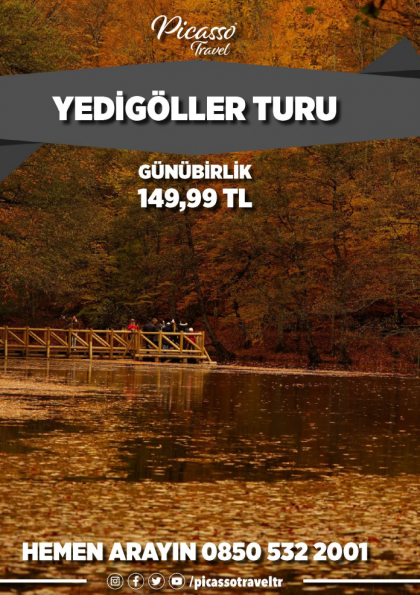 Yedigöller Turu Günübirlik Etkinlik Afişi