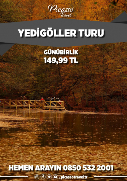 Yedigöller Turu Günübirlik Etkinlik Afişi