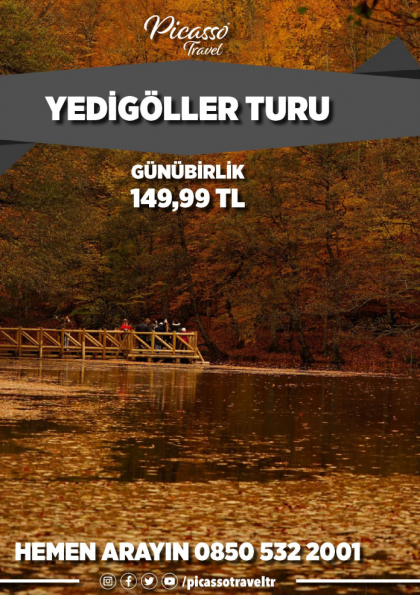 Yedigöller Turu Günübirlik Etkinlik Afişi