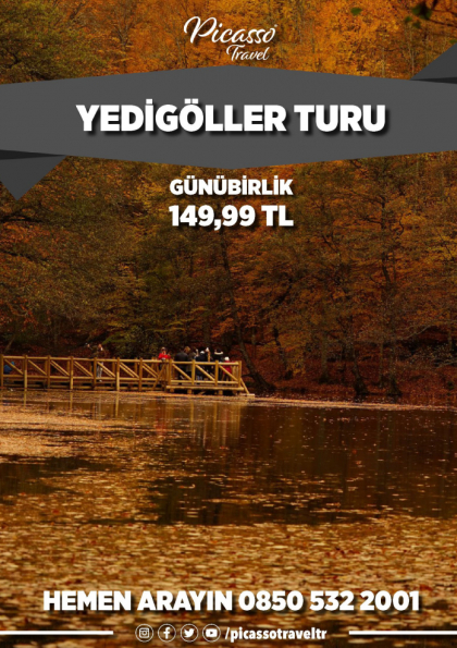 Yedigöller Turu Günübirlik Etkinlik Afişi