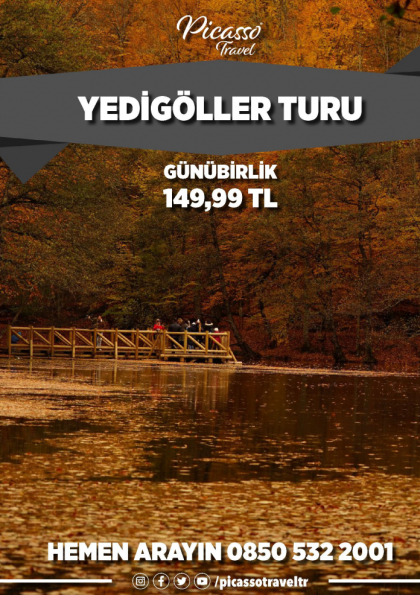 Yedigöller Turu Günübirlik Etkinlik Afişi