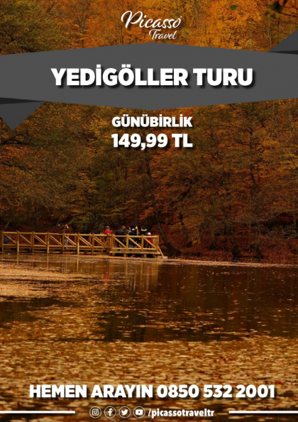 Yedigöller Turu Günübirlik Etkinlik Afişi