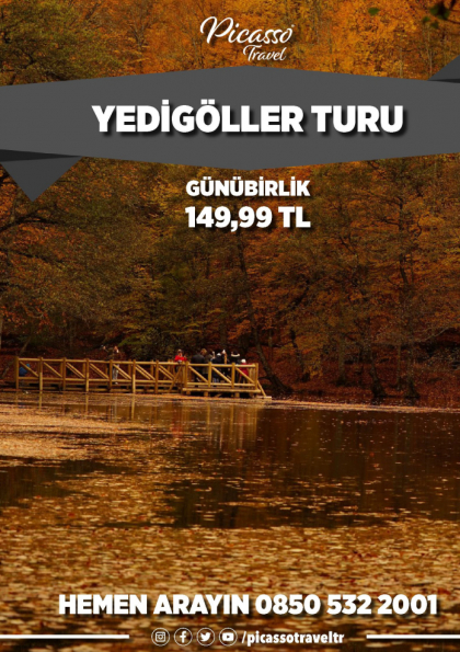 Yedigöller Turu Günübirlik Etkinlik Afişi