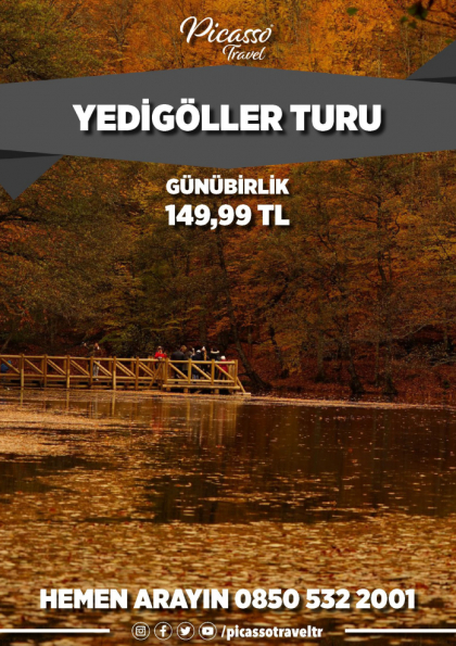 Yedigöller Turu Günübirlik Etkinlik Afişi