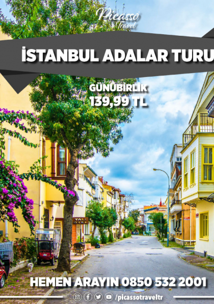 İstanbul Adalar Turu Etkinlik Afişi
