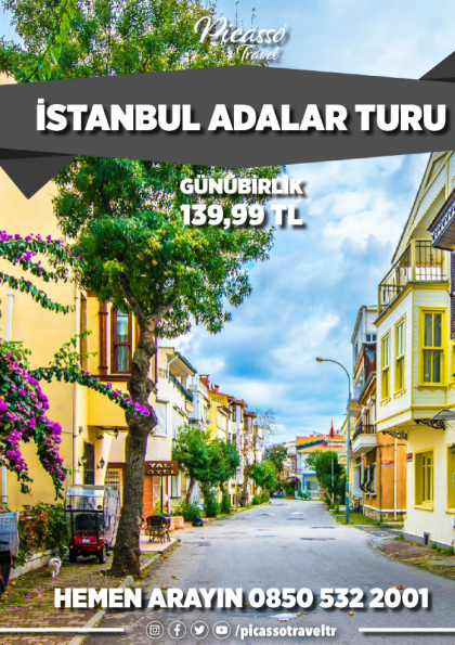 İstanbul Adalar Turu Etkinlik Afişi