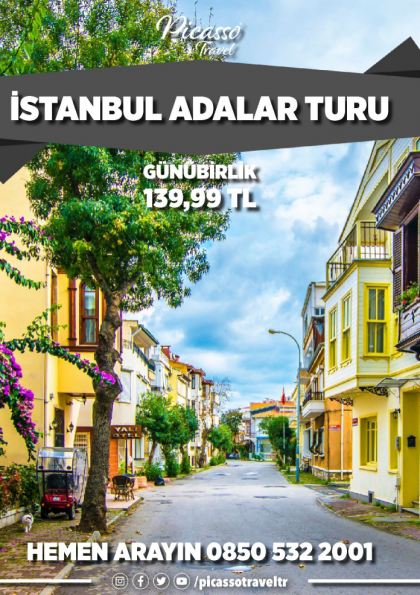 İstanbul Adalar Turu Etkinlik Afişi