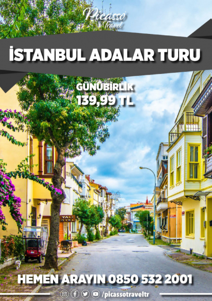 İstanbul Adalar Turu Etkinlik Afişi