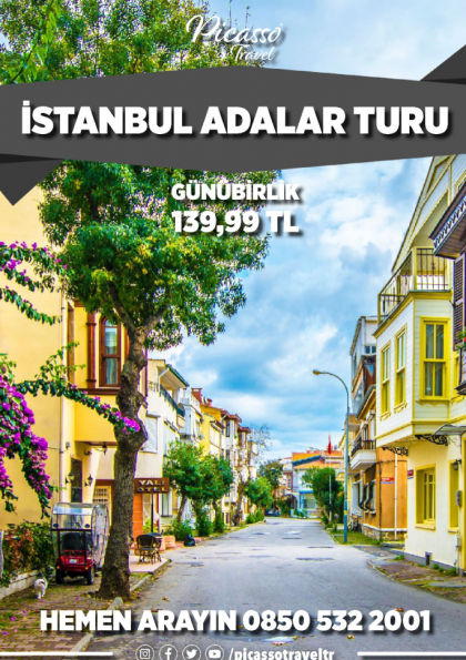 İstanbul Adalar Turu Etkinlik Afişi