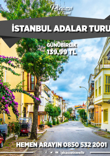 İstanbul Adalar Turu Etkinlik Afişi