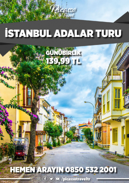 İstanbul Adalar Turu Etkinlik Afişi