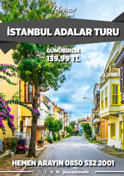 İstanbul Adalar Turu Etkinlik Afişi