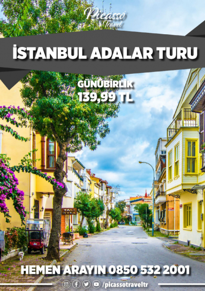 İstanbul Adalar Turu Etkinlik Afişi