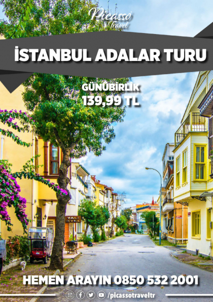 İstanbul Adalar Turu Etkinlik Afişi