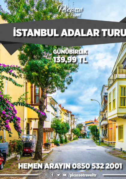 İstanbul Adalar Turu Etkinlik Afişi