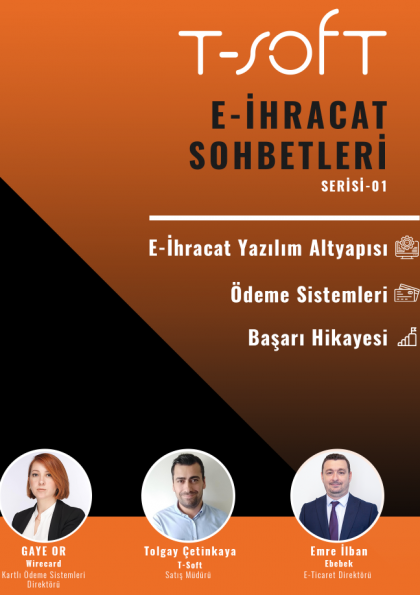 T-Soft E-İhracat Sohbetleri Etkinlik Afişi
