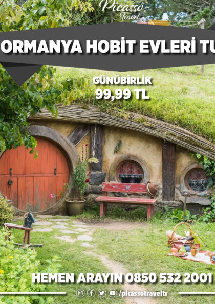Ormanya Hobit Evleri Turu Etkinlik Afişi