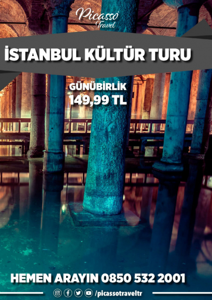 İstanbul Kültür Turu Etkinlik Afişi