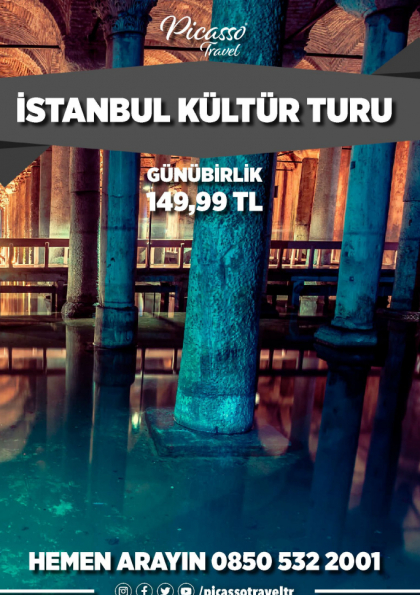 İstanbul Kültür Turu Etkinlik Afişi