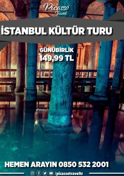 İstanbul Kültür Turu Etkinlik Afişi