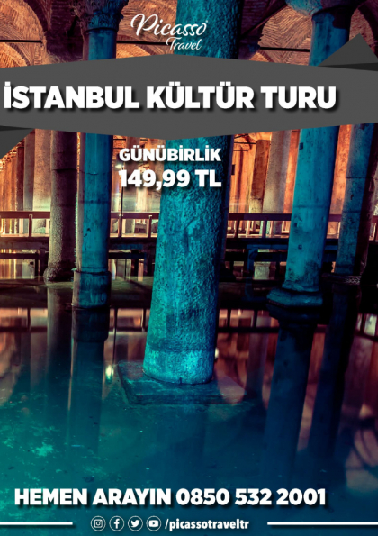 İstanbul Kültür Turu Etkinlik Afişi