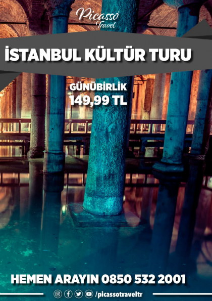 İstanbul Kültür Turu Etkinlik Afişi