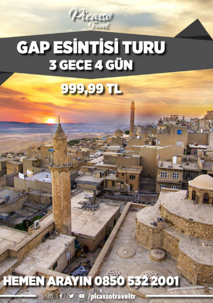 GAP ESİNTİSİ TURU Etkinlik Afişi