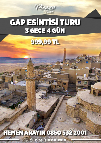 GAP ESİNTİSİ TURU Etkinlik Afişi