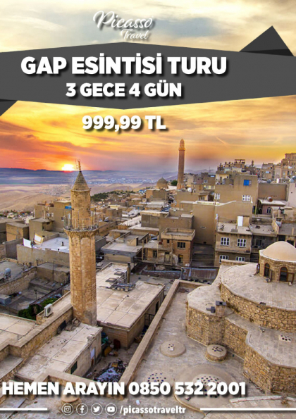 GAP ESİNTİSİ TURU Etkinlik Afişi