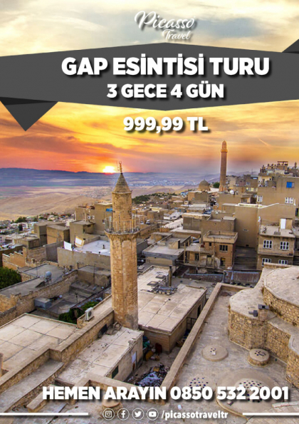 GAP ESİNTİSİ TURU Etkinlik Afişi