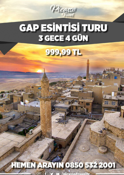 GAP ESİNTİSİ TURU Etkinlik Afişi