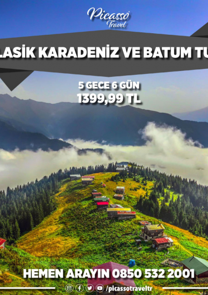 KLASİK KARADENİZ VE BATUM TURU Etkinlik Afişi