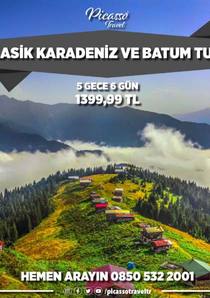 KLASİK KARADENİZ VE BATUM TURU Etkinlik Afişi