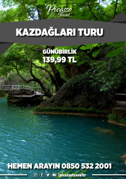 Kazdağları Turu Etkinlik Afişi