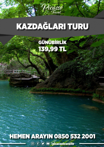 Kazdağları Turu Etkinlik Afişi