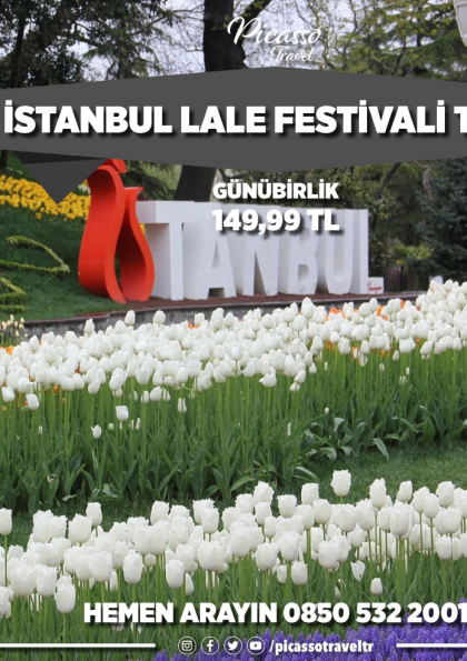 İstanbul Lale Festivali Turu Etkinlik Afişi