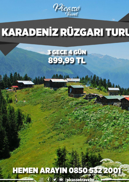 KARADENİZ RÜZGARI TURU Etkinlik Afişi